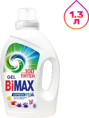 Гель для стирки Bimax 100 Пятен (1.3л)