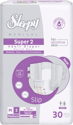 Подгузники для взрослых Sleepy Adult diaper Medium Super 2-30 (30шт)