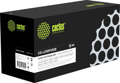 Тонер-картридж Cactus CS-LX56F5X0E