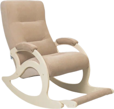 Кресло-качалка Glider Лаунж (бежевый/дуб шампань)