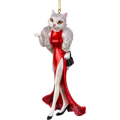 Елочная игрушка Erich Krause Decor. Леди Кошка / 59295