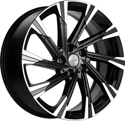 Литой диск Khomen KHW1901 Changan Uni-K 19x7.5" 5x114.3мм DIA 60.1мм ET 35мм (Black FP)