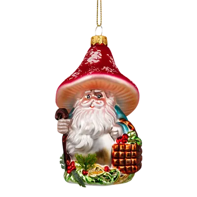 Елочная игрушка Erich Krause Decor. Лесной гном / 62508