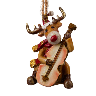 Елочная игрушка Erich Krause Decor. Лосик музыкант / 64603