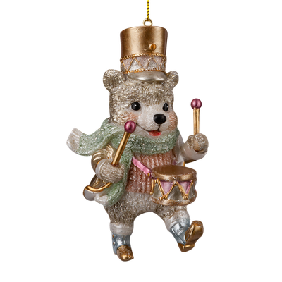 Елочная игрушка Erich Krause Decor. Мишка с барабаном / 64486