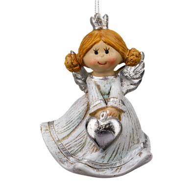 Елочная игрушка Erich Krause Decor. Ангел с сердцем / 64595