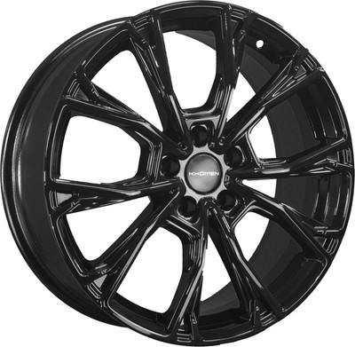 Литой диск Khomen KHW1907 Exeed VX/TXL 19x7.5" 5x108мм DIA 65.1мм ET 36мм (Black)