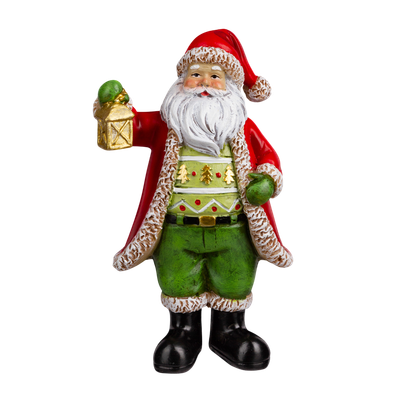 Статуэтка Erich Krause Decor. Дед Мороз с лампой / 64588
