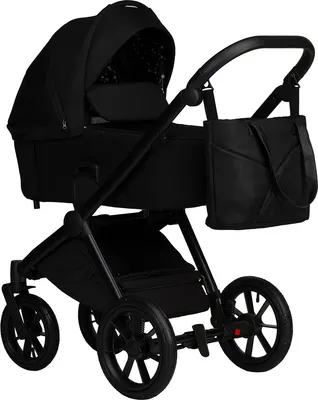 Детская универсальная коляска INDIGO Solio 2в1 So 06 (черный)