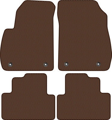 Комплект ковриков для авто Alicosta 1038_1-кор для Opel Zafira минивэн/C 2011-2015 (EVA соты, коричневый)