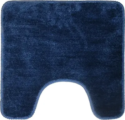 Коврик для туалета SWENSA Presto 45x45см / BSM-1411DBL-T (темно-синий)