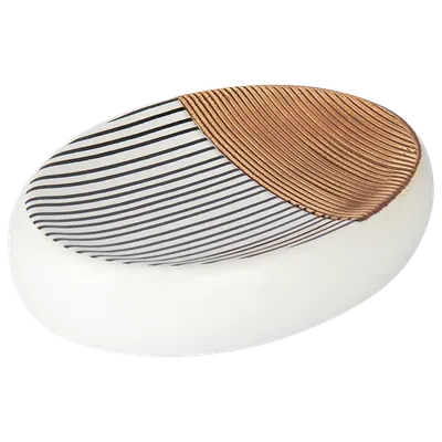 Мыльница SWENSA Tori SWC-2516-04 (бежевый/серый)