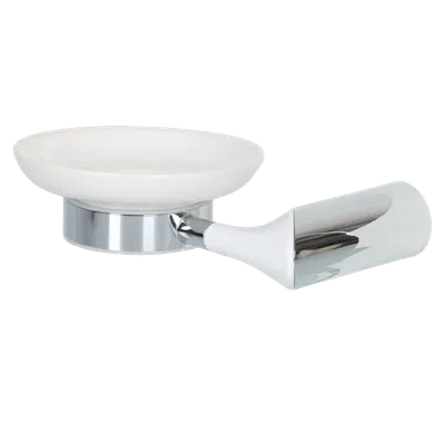 Мыльница SWENSA Lock SWR-6600-02-CRM (белый)