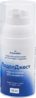 Гель для ног ВладМиВа ПодолДжест 20% мочевины (30г)