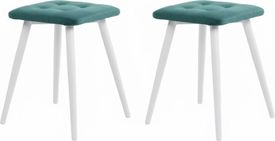 Набор табуретов Памир Атлант F70 (2шт, светло-бирюзовый/белая опора)