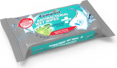 Влажные салфетки Ultra Compact антибактериальные (40шт)