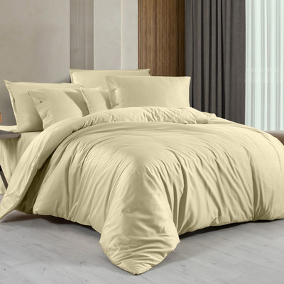 Комплект постельного белья Sarev 300 tc сатин евро / N380 Monochrome v5/Lemon Cream