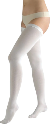 Чулки компрессионные Aries Анти-Тромбо Premium резинка, смотровое отверстие (р.L)