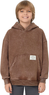 Худи детское Mark Formelle 123416-1 (р.128-64, Acid Wash коричневый)