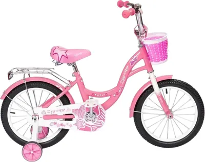 Детский велосипед ZigZag Girl ZG-1633 (16, розовый, разобранный, в коробке)