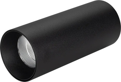 Точечный светильник Arlight LED SP-POLO-SURFACE-R65-8W Warm3000 BK-BK 40 deg / 027506