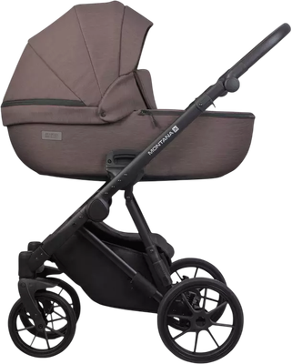 Детская универсальная коляска Riko Montana X 2 в 1 (01 коричневый)