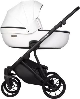 Детская универсальная коляска Riko Montana X Ecco 2 В 1 Basic (11 белый)