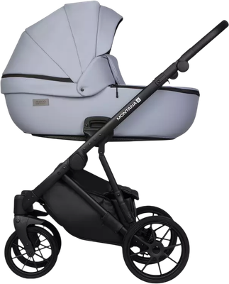 Детская универсальная коляска Riko Montana X Ecco 2 В 1 Basic (23 серый)