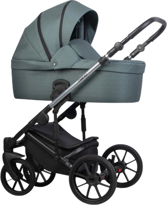 Детская универсальная коляска Riko Nano Thermo 2 в 1 (14 темно-зеленый)