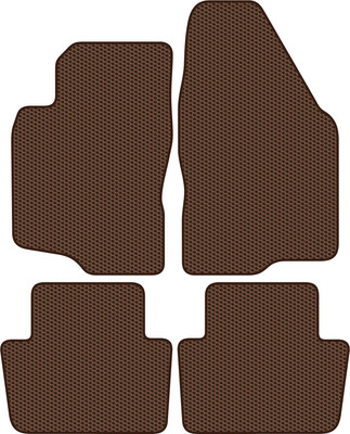 Комплект ковриков для авто Alicosta 1448_1-кор для Volvo S80 I седан 1998-2006 (EVA соты, коричневый)