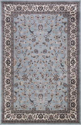 Ковер Merinos Valencia Deluxe d251-STAN-L.BLUE-BROWN (2.5x3.5)