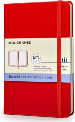 Блокнот Moleskine Art Sketchbook ARTQP063R (красный)