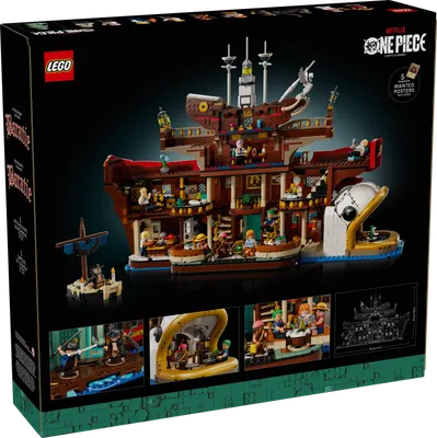 Конструктор Lego Netflix One Piece Плавающий ресторан Baratie 75640