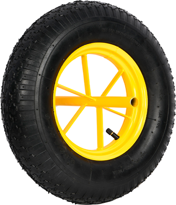 Колесо для тачки Deli 16"x4.00-8 / EDL436065T (пневматическое)