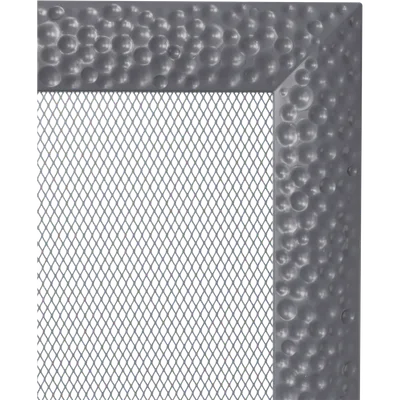 Решетка вентиляционная для камина Kratki Venus VG 17x17 (графит)