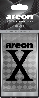 Ароматизатор автомобильный Areon X Silver / ARE-XV24A