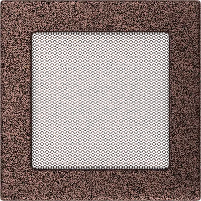 Решетка вентиляционная для камина Kratki M 17x17 (медный)