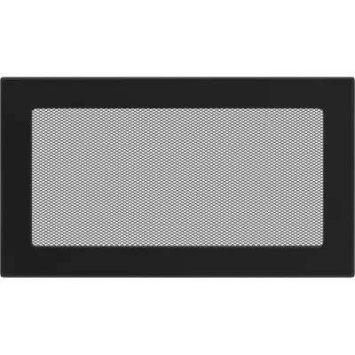 Решетка вентиляционная для камина Kratki C 17x30 (черный)