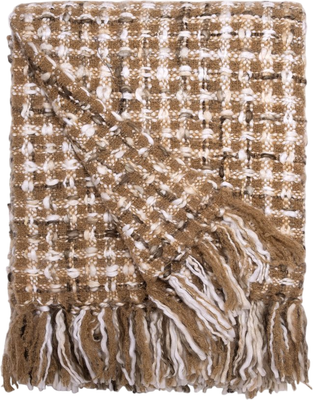 Плед Sarev 130x180 / PL039 JESS Taba