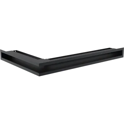 Решетка вентиляционная для камина Kratki Luft Nl G 400x600x90 (графит)