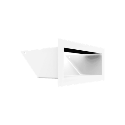 Решетка вентиляционная для камина Kratki Luft B 9x20 (белый)