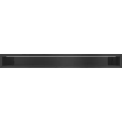 Решетка вентиляционная для камина Kratki Luft C 9x80 (черный)