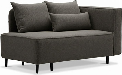 Тахта VELUNA Элфи правая (Erika Dark Grey)