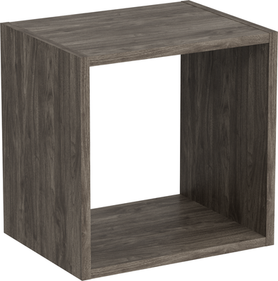 Полка-ячейка Кортекс-мебель Дельта-1 36x36 (орех элия)