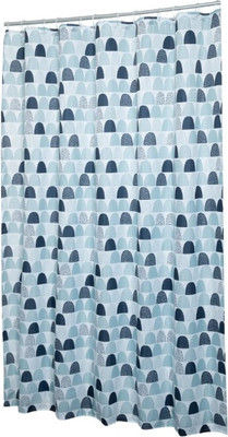 Шторка-занавеска для ванны SWENSA Serf SWC-95-31 (белый/синий)