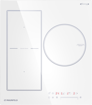 Индукционная варочная панель Maunfeld CVI453SBWH Inverter
