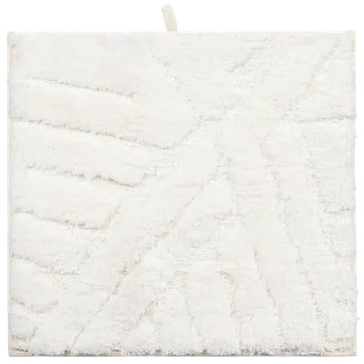 Коврик для туалета SWENSA Noor Cool 4 50x50см / SWM-4002-WH-T (белый)