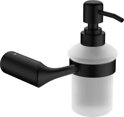 Дозатор для жидкого мыла SWENSA Lock SWR-6600-04-BLK (черный)