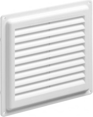 Решетка вентиляционная Viento Эконом 1724ЭС с сеткой