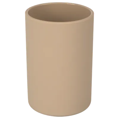 Стакан для зубной щетки и пасты SWENSA Swanny Moon 4 SWP-8024BG-03 (серо-бежевый)